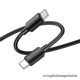   HOCO USB-C – USB-C PD Kábel 100W 1m – 6A Gyors Töltés Laptophoz is