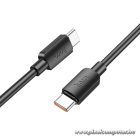 HOCO USB-C – USB-C PD Kábel 100W 1m – 6A Gyors Töltés Laptophoz is