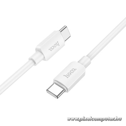 HOCO USB-C – USB-C Gyorstöltő Kábel – 60W PD, 1 m