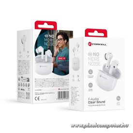   Forcell F-Audio Clear Sound TWS – ANC + ENC, Bluetooth 5.3 vezeték nélküli fülhallgató