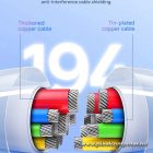 BASEUS cabel Type C to Type C PD 6A 100W Explorer P10319703221-01 / CB000043 1 m purple