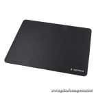 Fekete, csúszásmentes gumi aljzatú egérpad (220 x 180 x 2 mm, MP-S-BK)