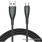 Cable USB A to Typ C VEGER 2,4A V104 1,2 m black