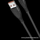 Cable USB A to Typ C VEGER 2,4A V104 1,2 m black