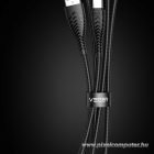 Cable USB A to Typ C VEGER 2,4A V104 1,2 m black