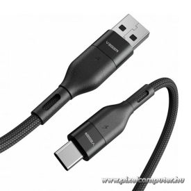   Veger USB-A 2.0 – USB-C kábel 1,2 m – 100W gyorstöltés, 5A teljesítmény