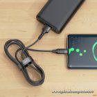 Veger USB-A 2.0 – USB-C kábel 1,2 m – 100W gyorstöltés, 5A teljesítmény