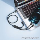 Veger V303 3 az 1-ben USB kábel – USB-C / Lightning / Micro USB, 1,2 m