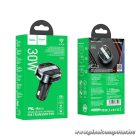 HOCO E70 FM Transzmitter Autós Töltő – 48W Teljesítmény, PD 30W + QC 3.0