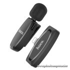 Wireless lavalier microphone Lightning Hoco L15 black