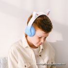 Wireless headphones Hoco W42 Cat Ear crystal blue