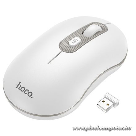 Wireless mouse Hoco 2,4G 1600 dpi GM21 white