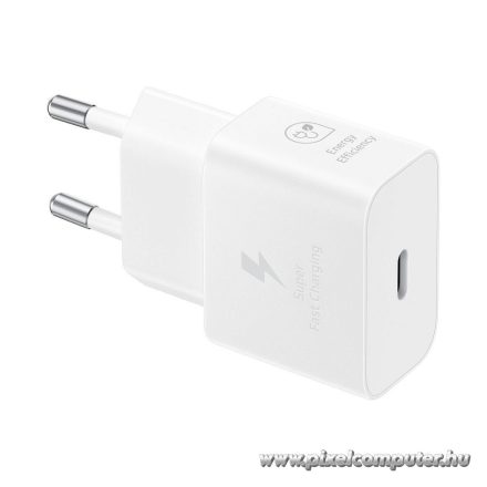 SAMSUNG original charger Type C + cable Type C to Type C PD 3A 25W GaN EP-T2510XWEGEU black blister