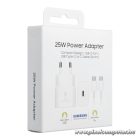 SAMSUNG original charger Type C + cable Type C to Type C PD 3A 25W GaN EP-T2510XWEGEU black blister