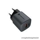 Phone charger Forcell F-Energy GaN USB C + USB A QC4.0 PD 3A 33W VT-31 gray