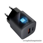 Phone charger Forcell F-Energy GaN USB C + USB A QC4.0 PD 3A 33W VT-31 gray