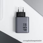Phone charger Forcell F-Energy GaN 2 x USB C + USB A QC4.0 PD 4A 65W VT-42B gray
