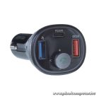 ART FM-73 autós FM transmitter – Bluetooth 5.0, PD 30W, QC 3.0, 3 port