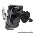 Wireless car phone holder Hoco 15 W air vent HW7 gray
