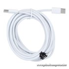 Cable Type C to Type C PD QC3.0 3A 30W HD26 3 m white
