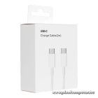 USB-C – USB-C 3.0 kábel 2 m – 30W PD gyorstöltés, 3A teljesítmény