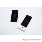 Powerbank Forcell F-Energy Power Plug F5K3 PD 20W 5000 mAh with built-in connector USB C white