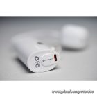 Powerbank Forcell F-Energy Power Plug F5K3 PD 20W 5000 mAh with built-in connector USB C white
