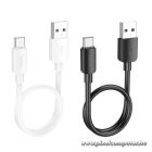 HOCO USB-A – USB-C 27W gyorstöltő kábel – 25 cm, Power Delivery