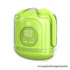 Wireless earphones Blue Star Transparency Fi22 TWS green