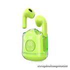 Wireless earphones Blue Star Transparency Fi22 TWS green