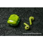 Wireless earphones Blue Star Transparency Fi22 TWS green
