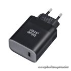 Phone charger Blue Star USB C QC4.0 PD 3A 45W + cable USB C to USB C TFB-TC-45WPD black