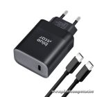 Phone charger Blue Star USB C QC4.0 PD 3A 45W + cable USB C to USB C TFB-TC-45WPD black