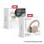Wireless headphones Forcell F-Audio Touch Beat ANC beige