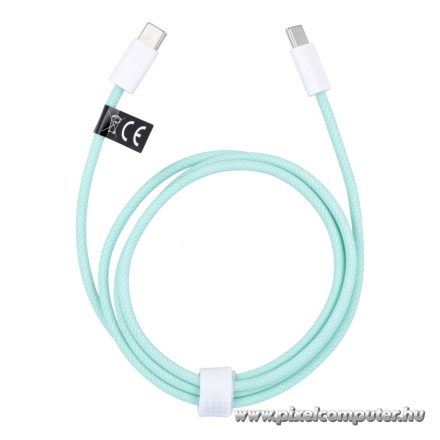 Cable Type C to Type C PD QC3.0 3A 60W C263 1 m green