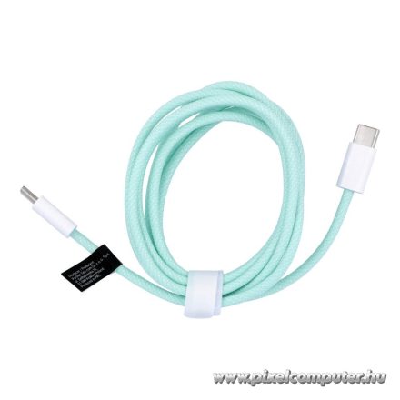 Cable Type C to Type C PD QC3.0 3A 60W C263 1,5 m green