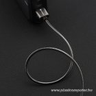 Cable USB A to USB C Forcell F-Energy QC3.0 66W Metal 1 m C234 silver