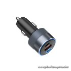 Car charger Forcell F-Energy Alu 2 x USB C + USB A QC4.0 PD SFC2.0 4,5A 65W gray