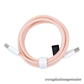Cable Type C to Type C PD QC3.0 3A 60W C263 1,5 m pink