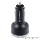 CC69-2C1A 191W Autós Töltő – 2× USB-C PD + USB-A QC3.0, 3A, Fekete