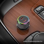 Car charger Hoco 2 x USB C QC PD 50W NZ14B black