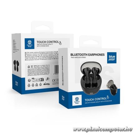 Wireless earphones Blue Star BK99 TWS black