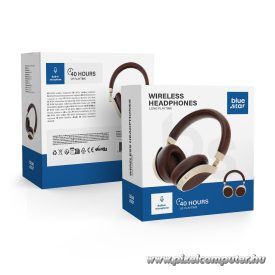   Blue Star BH06 Bluetooth fejhallgató – 40 óra üzemidő, Bluetooth 5.3, AUX