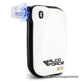 ALCOFORCE electrochemical breathalyzer XS white