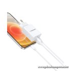 Phone charger VEGER USB A + Typ C PD QC3.0 3A 30W VLS302U white