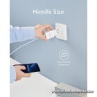 Phone charger VEGER USB A + Typ C PD QC3.0 3A 30W VLS302U white