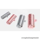 Powerbank Veger PlugOn (W0573) PD QC3.0 2,4A 12W 5000 mAh with a built-in connector USB C pink