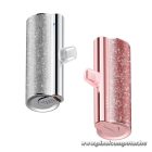 Powerbank Veger PlugOn (W0573) PD QC3.0 2,4A 12W 5000 mAh with a built-in connector USB C pink