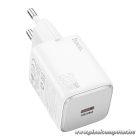HOCO N40 hálózati töltő – 20W PD gyorstöltés, USB-C, EU csatlakozó