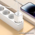 HOCO N40 hálózati töltő – 20W PD, USB-C + Lightning kábel (1 m), EU csatlakozó
